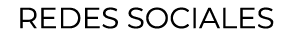 REDES SOCIALES